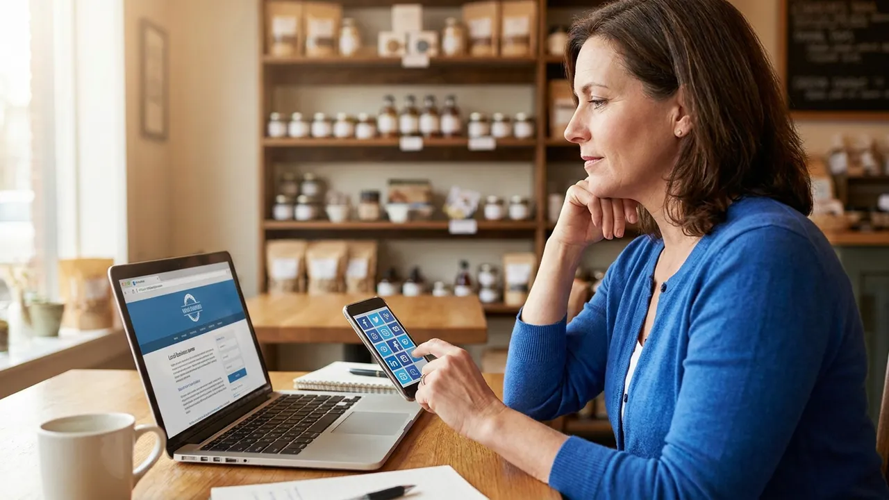 Eigene Website oder nur Social Media? Warum lokale Betriebe beides brauchen
